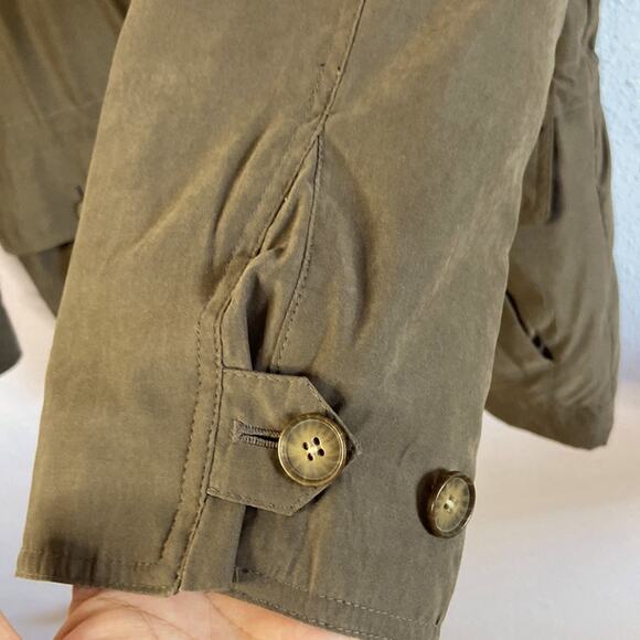 London Fog Men Brown Wool Blend Winter Jacket with Attached Hood & Vest Size M - Picture 5 of 16